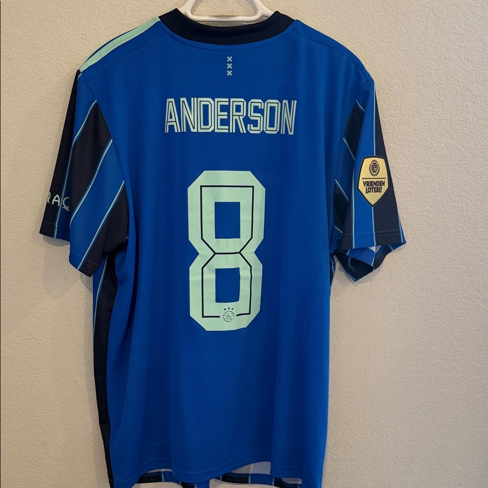 Adidas AJAX AMSTERDAM 21/22 AWAY SHIRT JERSEY - Picture 7 of 8